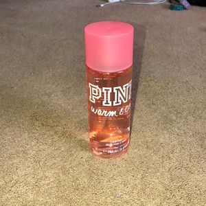 Full Size Warm and Cozy Body Spray PINK VS